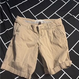 Aeropostale Women's Tan Shorts